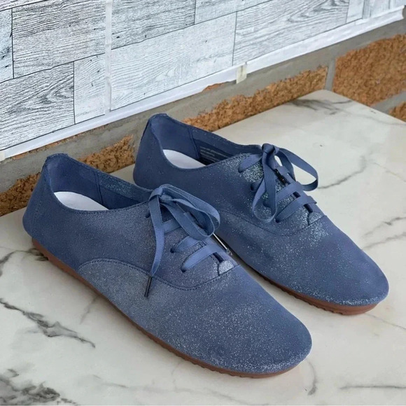 Another sole blue metallic oxfords size 37/7 - Picture 6 of 11